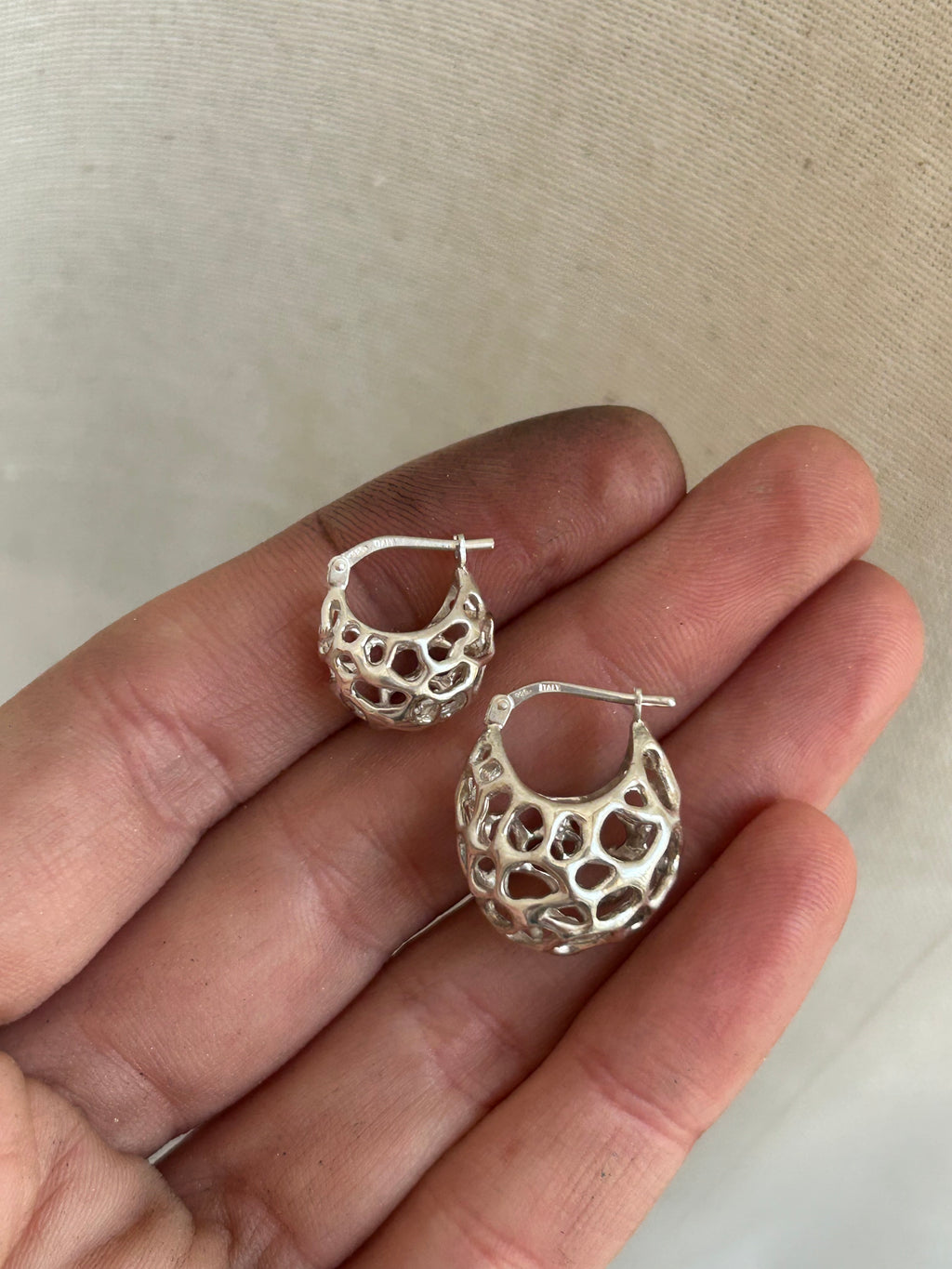 Meander earrings
