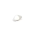 Oval signet ring