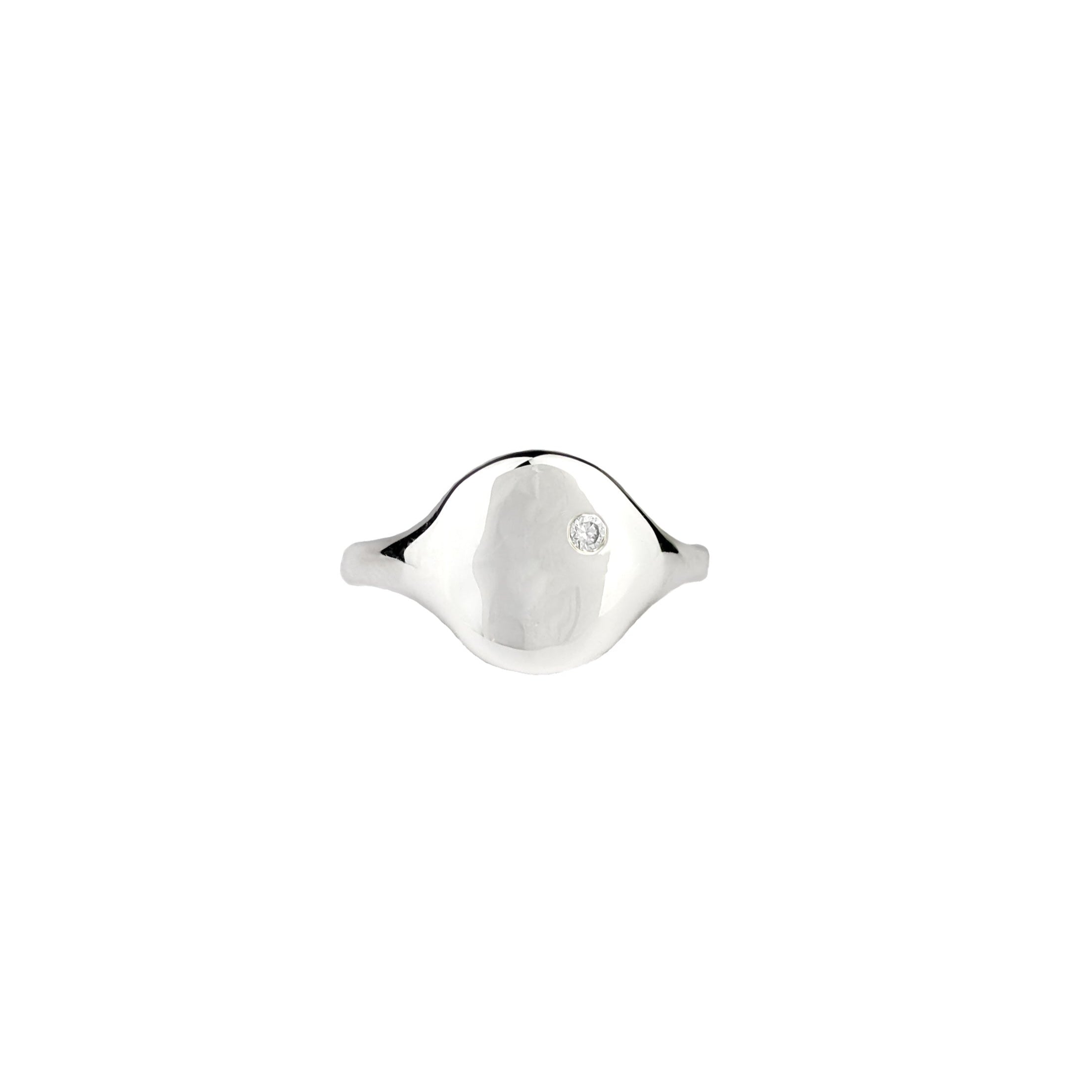 Ripple signet ring